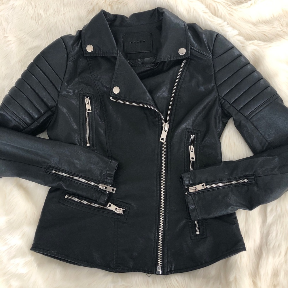BLANKNYC Denim
Faux Leather Moto Jacket